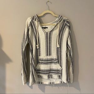 Black and White Pullover